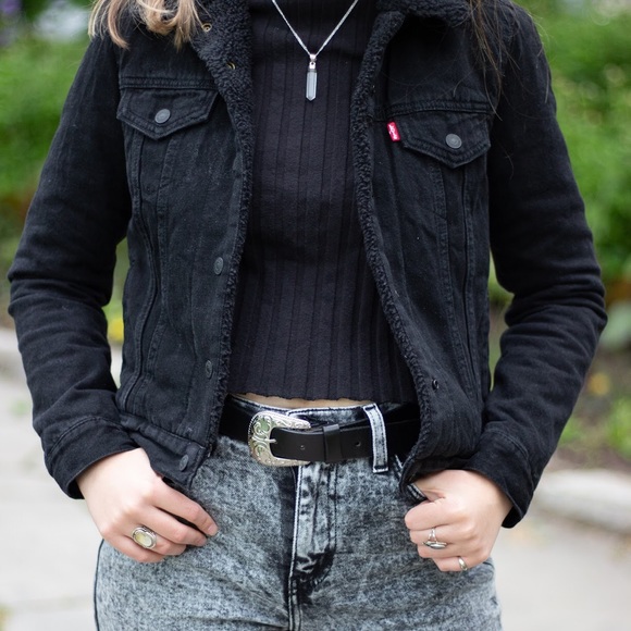 Levi's Jackets & Blazers - Black Levis Sherpa Jacket